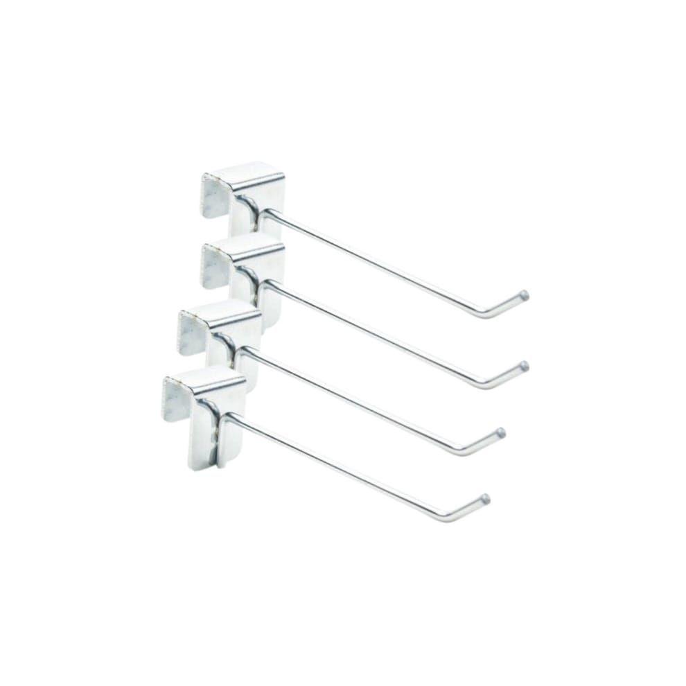 Pack 20 Ganchos de Metal para Barra 25cm -1