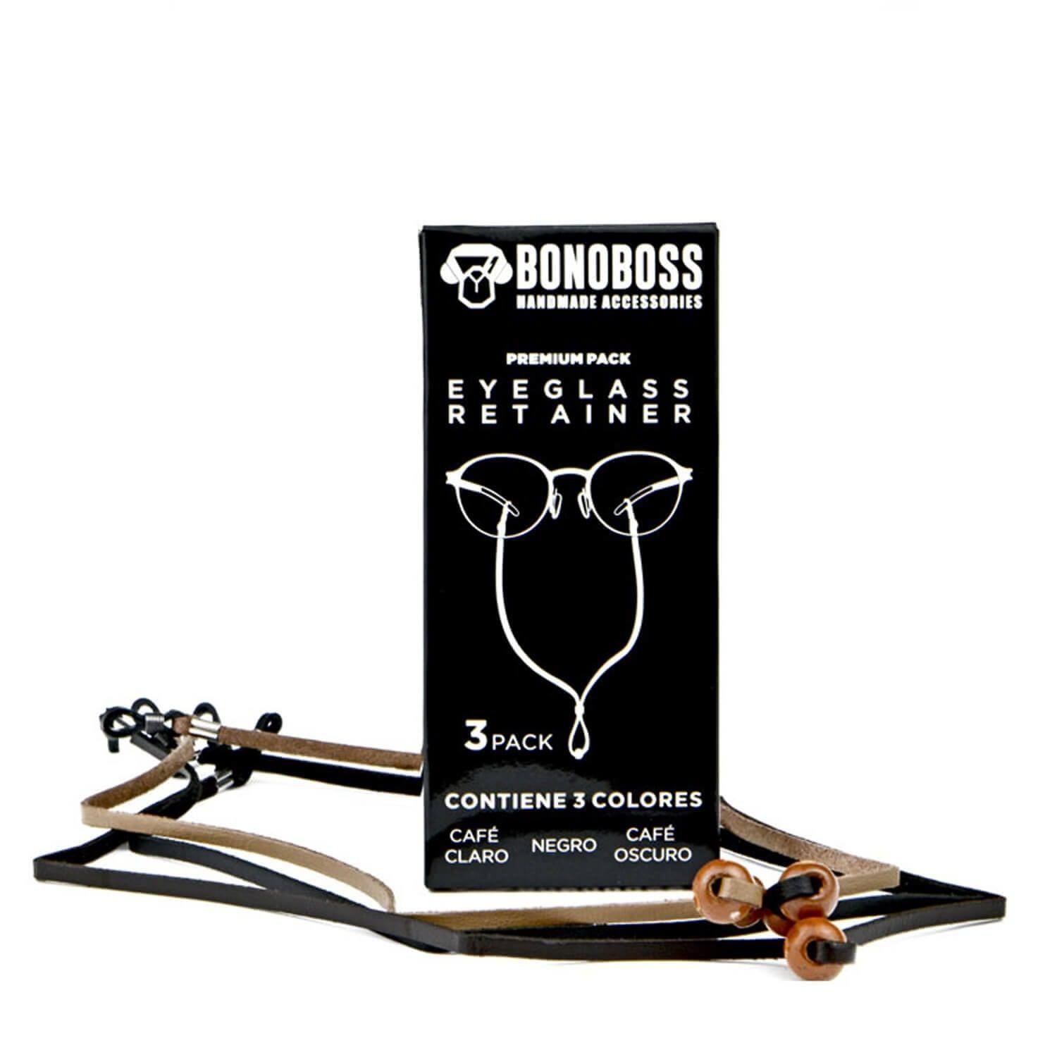 Set de 3 Straps Lisas Plastico Reciclado Lentes Bonoboss-0