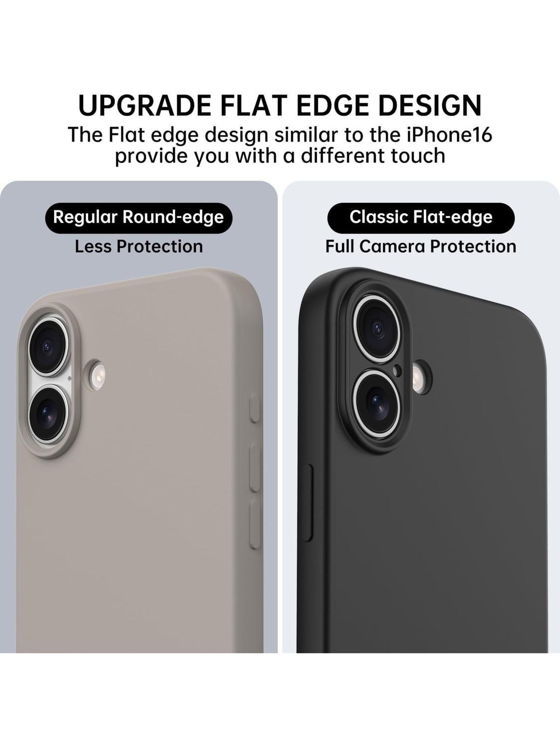 Carcasa para iPhone 16 Colores Antigolpes Silicona-5