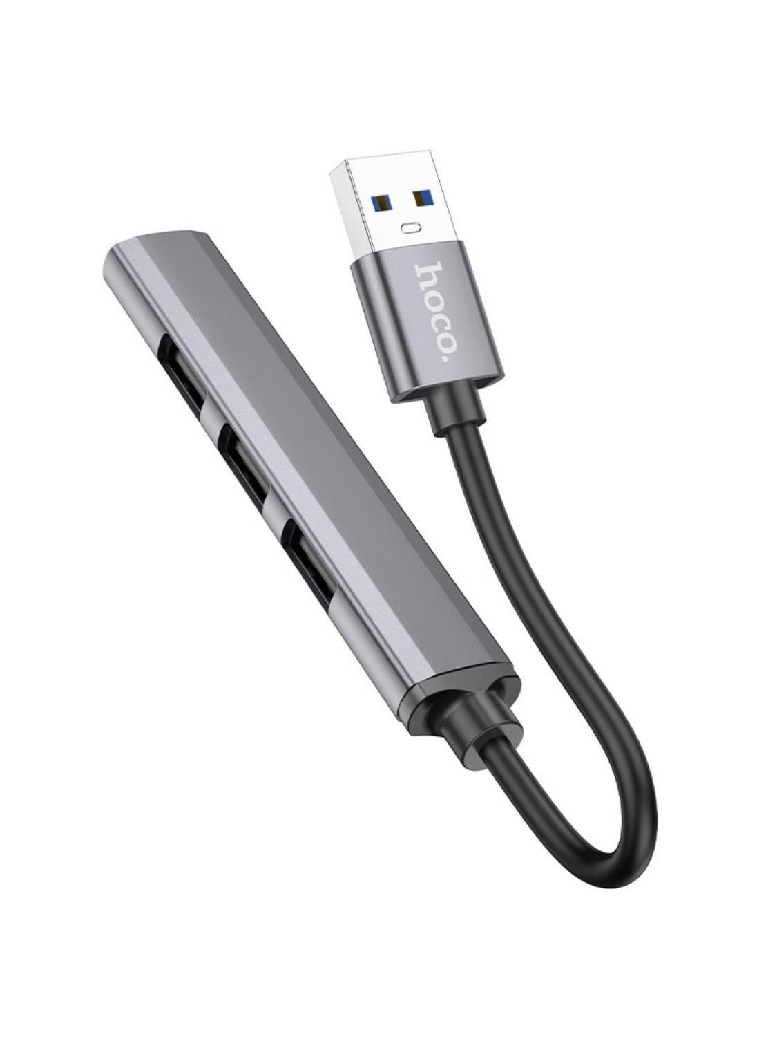 Hub USB 4 Puertos Hoco HB26 Adaptador USB-A 4 en 1-3