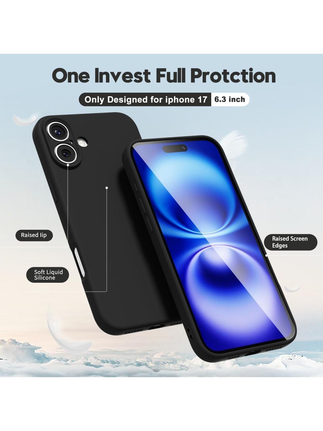 Carcasa para iPhone 17 Colores Antigolpes Silicona-2