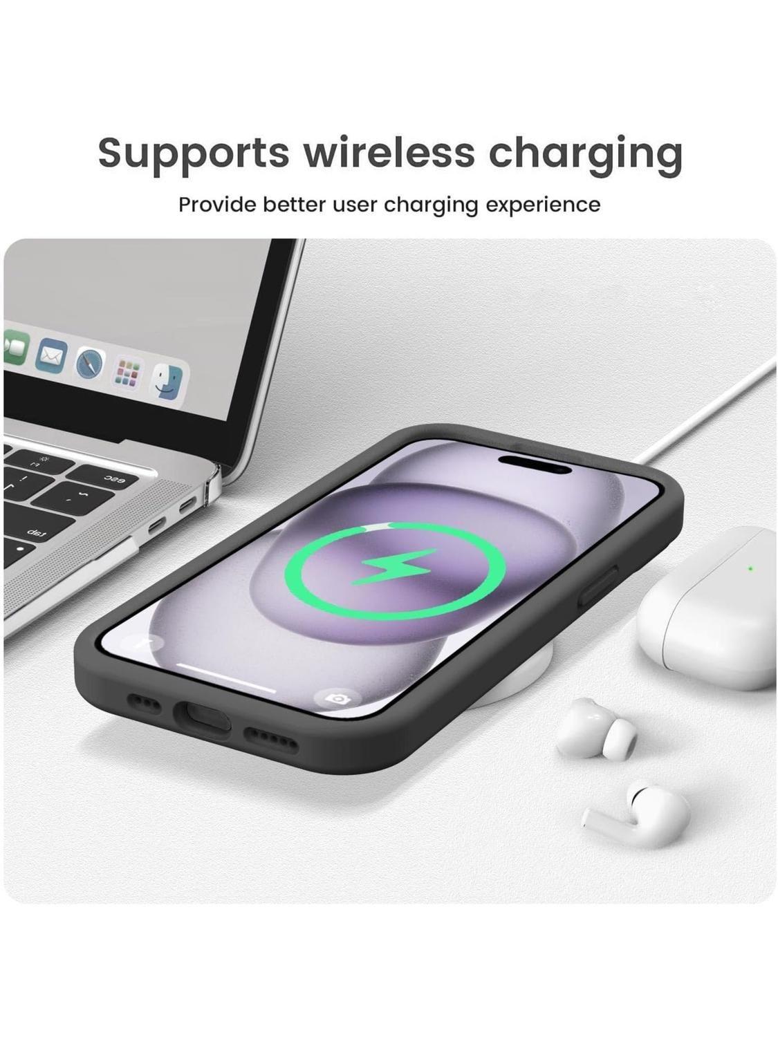 Carcasa para iPhone 16 Pro Colores Antigolpes Silicona-6