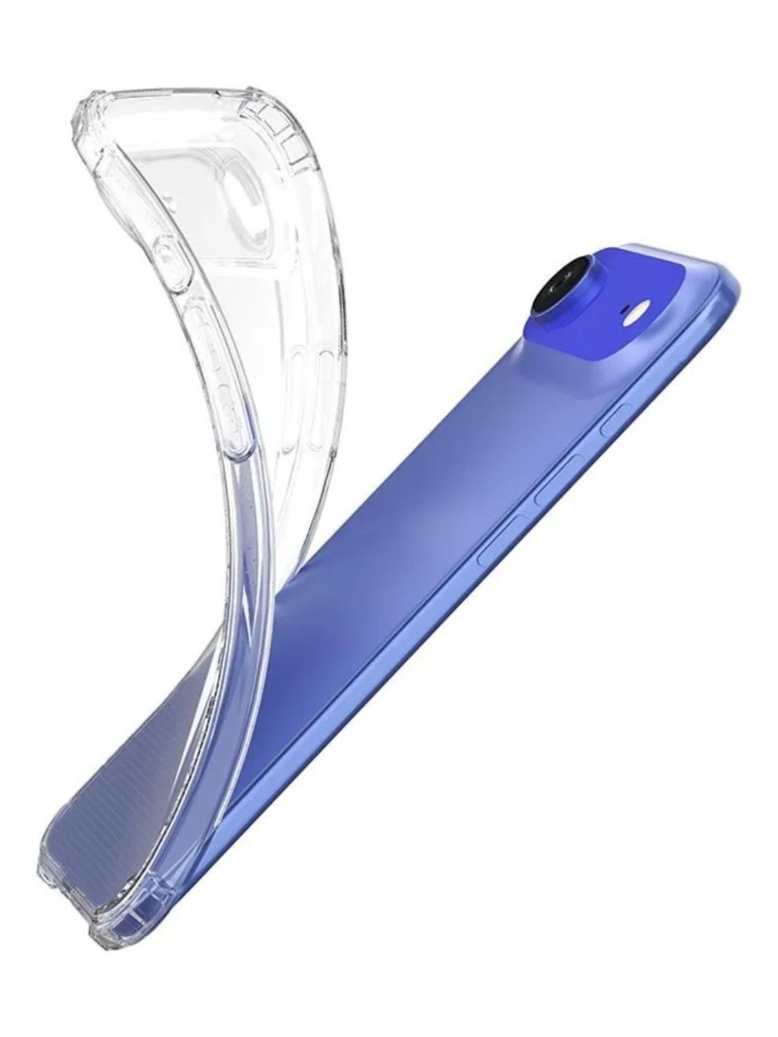 Carcasa para iPhone 17 Air Transparente Antigolpe Silicona-3