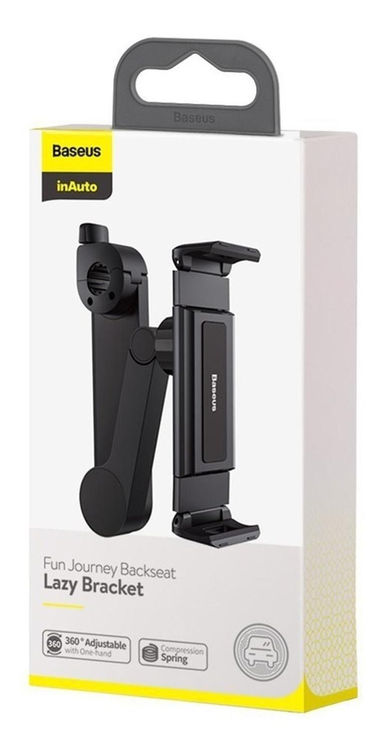Soporte Para Telefono Lazy Respaldo De Asiento Negro-6