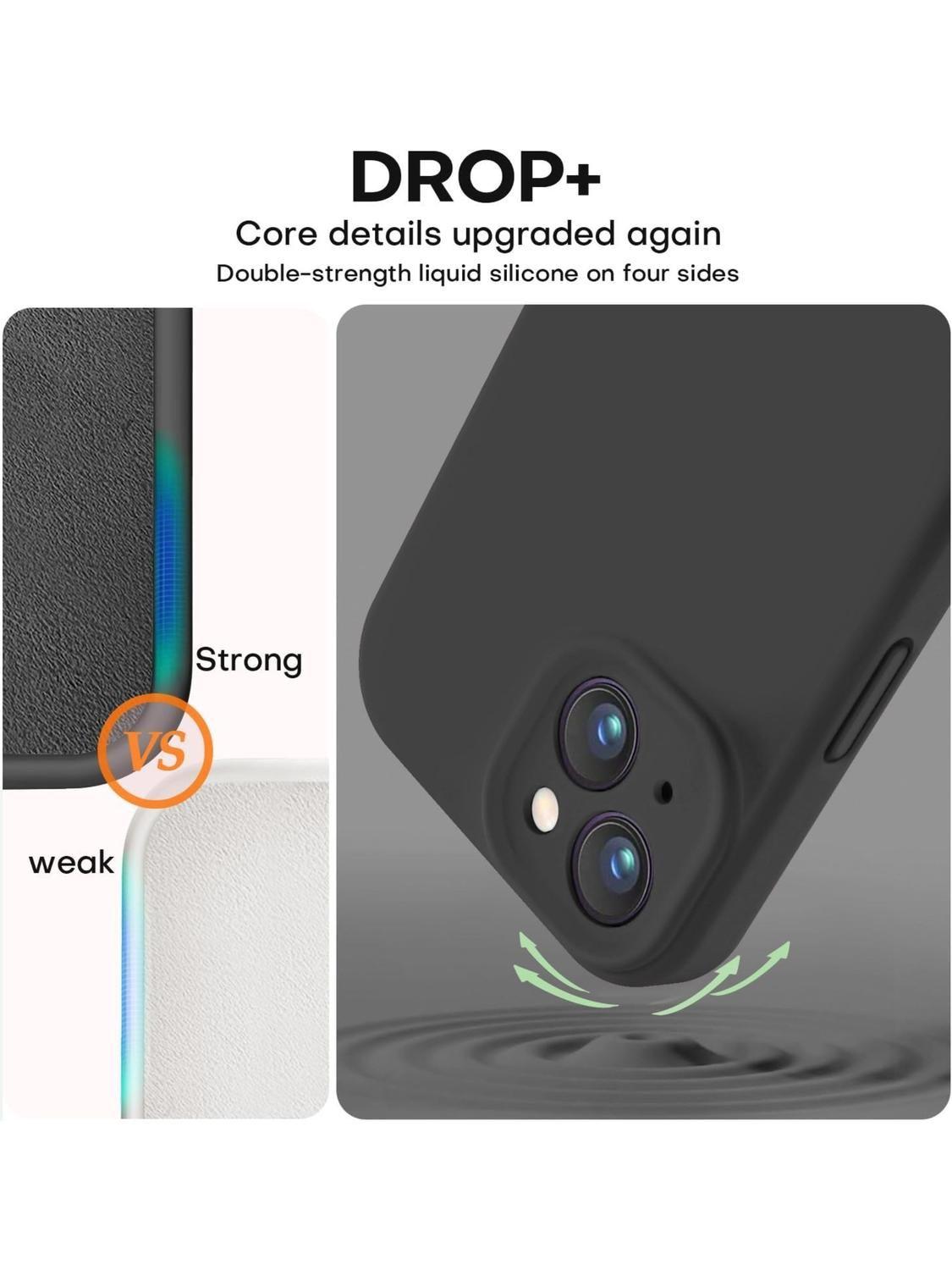Carcasa para iPhone 15 Colores Antigolpes Silicona-3