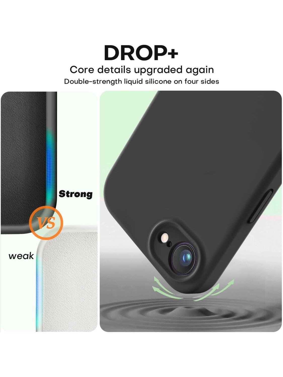 Carcasa para iPhone 16e Colores Antigolpes Silicona-2
