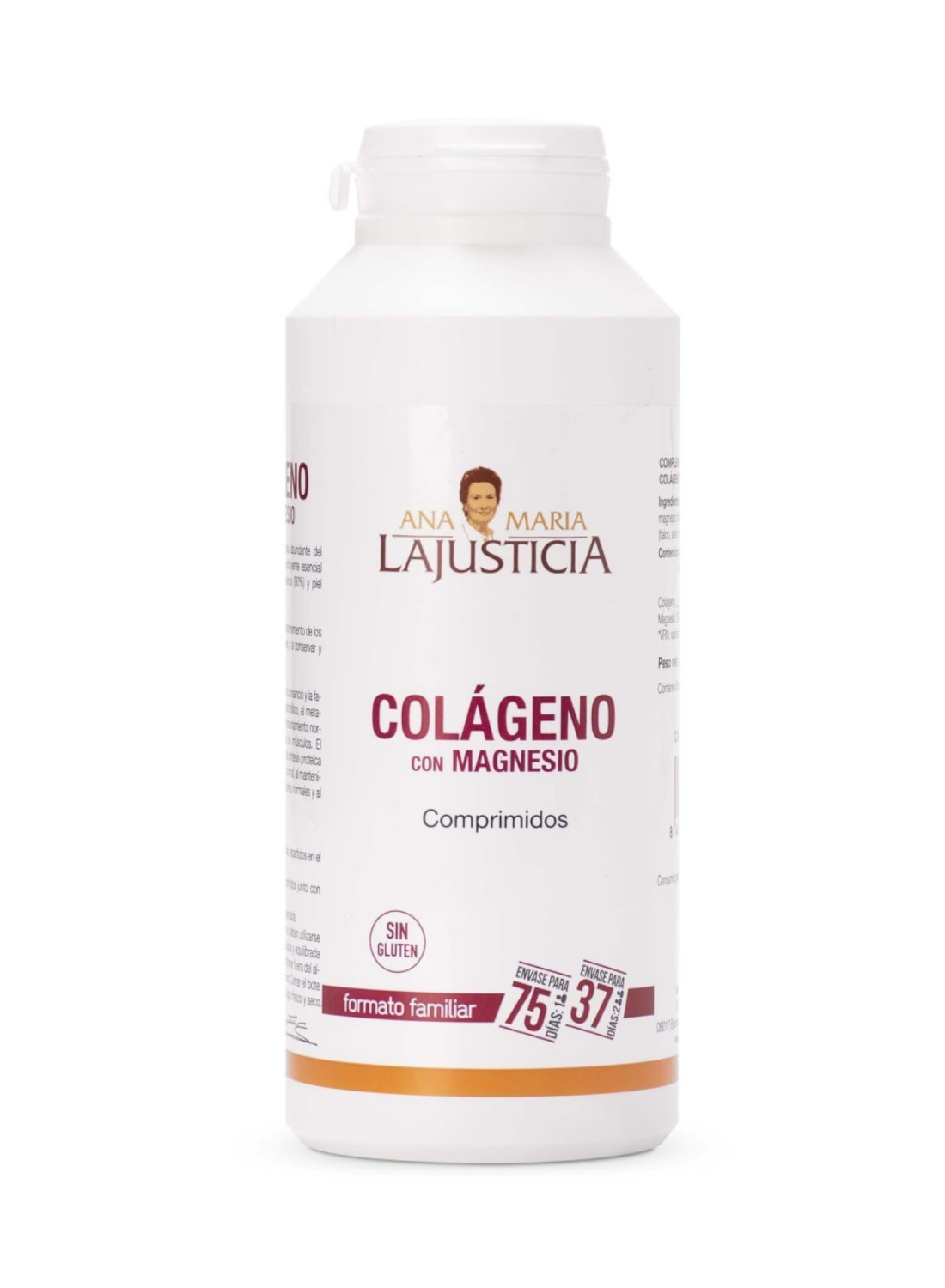 Colágeno con Magnesio en Comprimidos - Formato Familiar Ana Maria Lajusticia (450 Comprimidos)-0