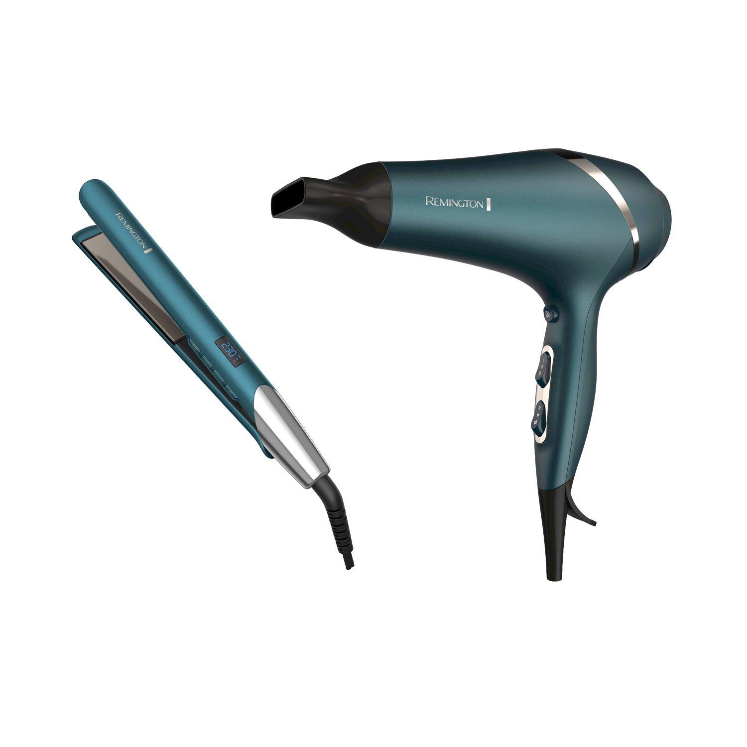 Pack Remington Secador De Pelo AC8607 Y Plancha S8607-0