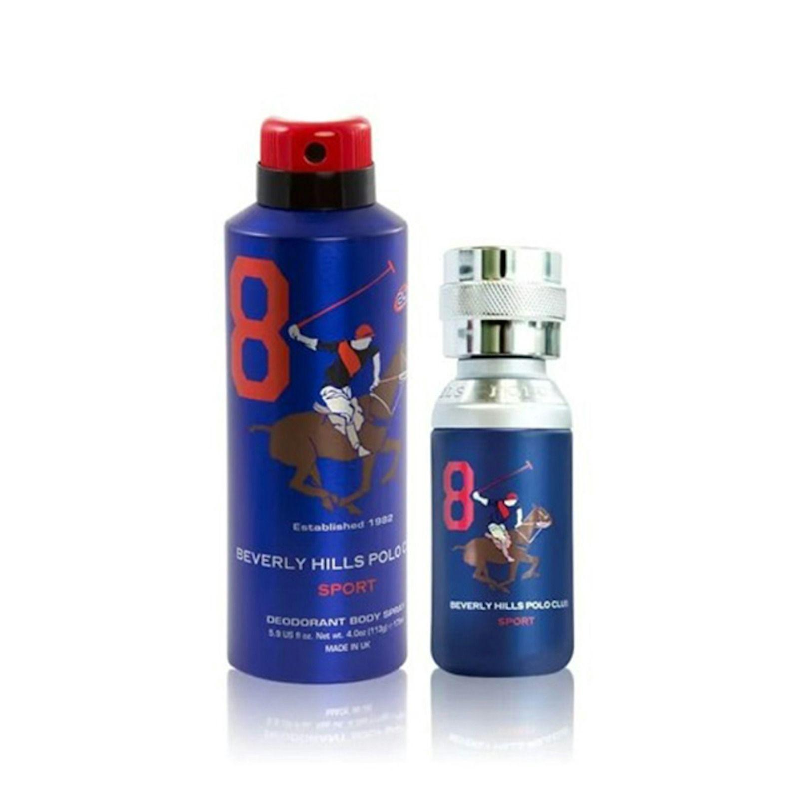 Set Polo Club Beverly Hills Sports Men Eight EDT 50ML+Deo-1