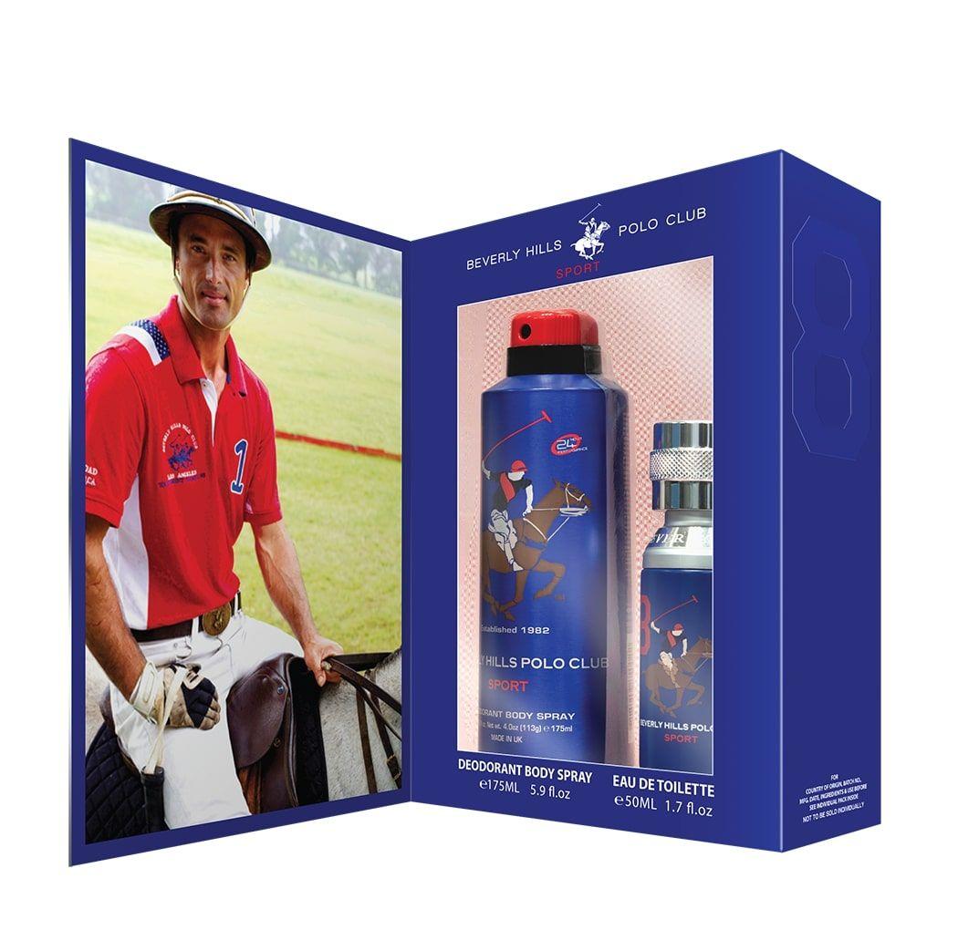 Set Polo Club Beverly Hills Sports Men Eight EDT 50ML+Deo-2