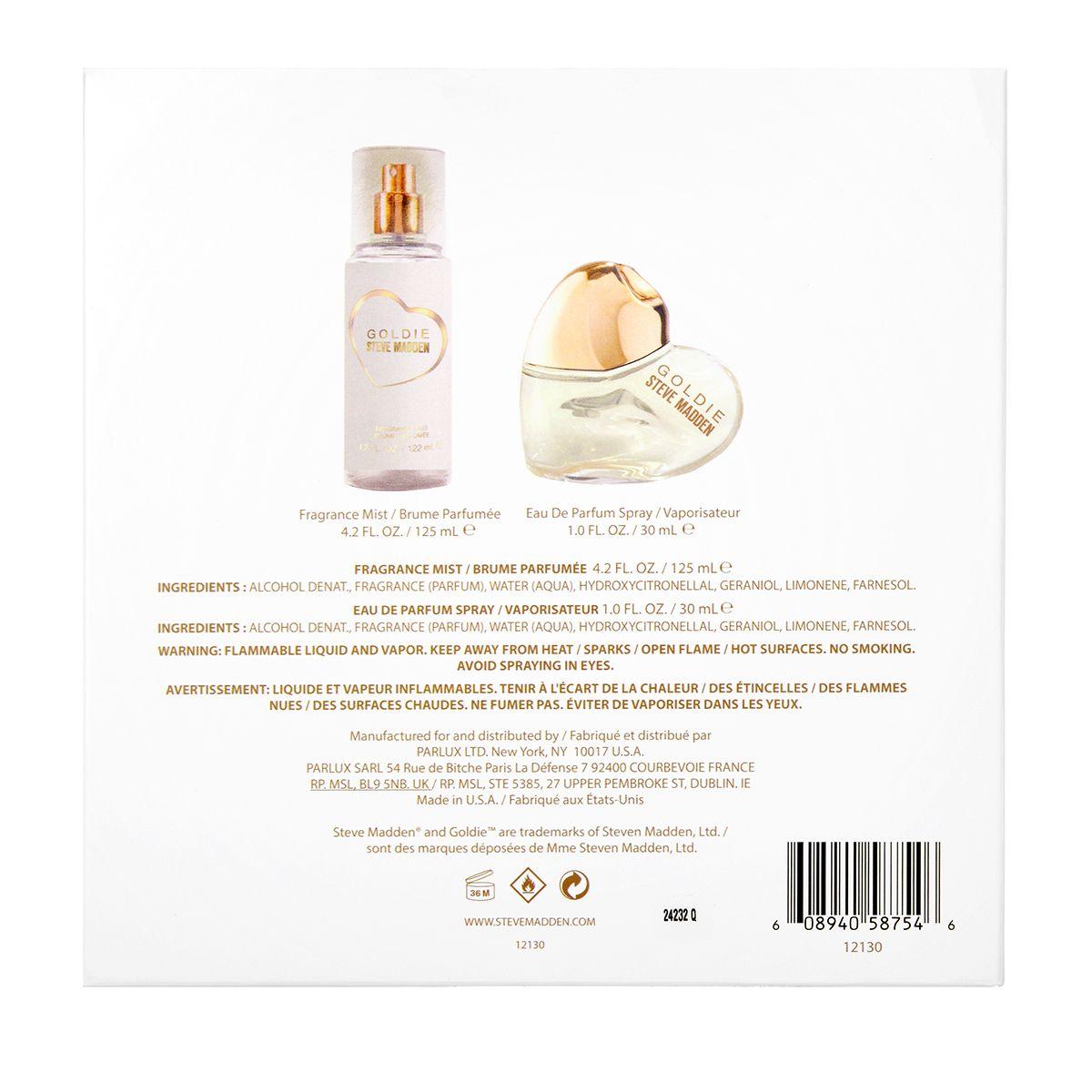 Set Steve Madden Goldie EDP 30ML + Body Spray-2