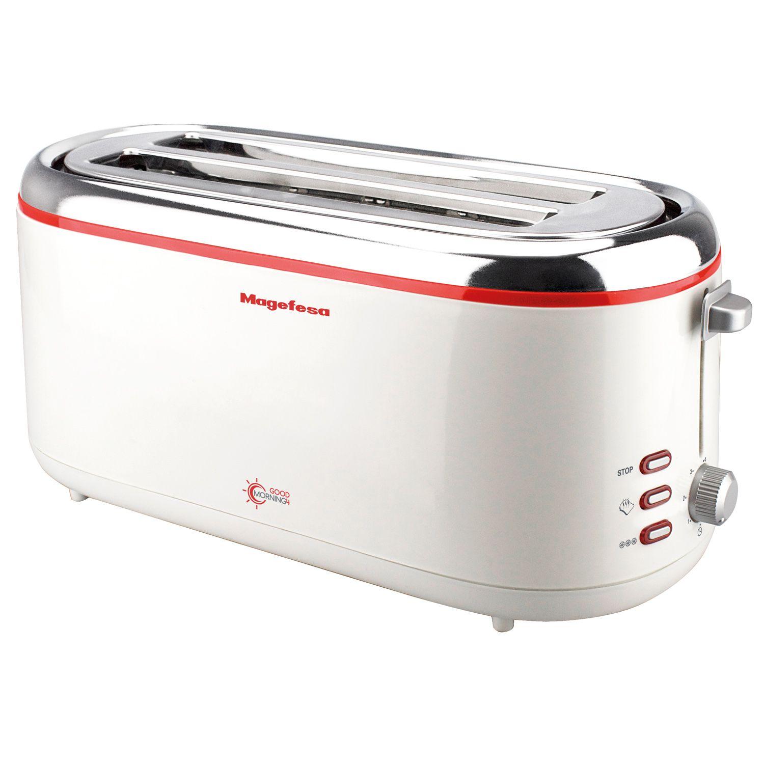 Tostador Magefesa 4 Tostadas Descongela Mgf3355-4