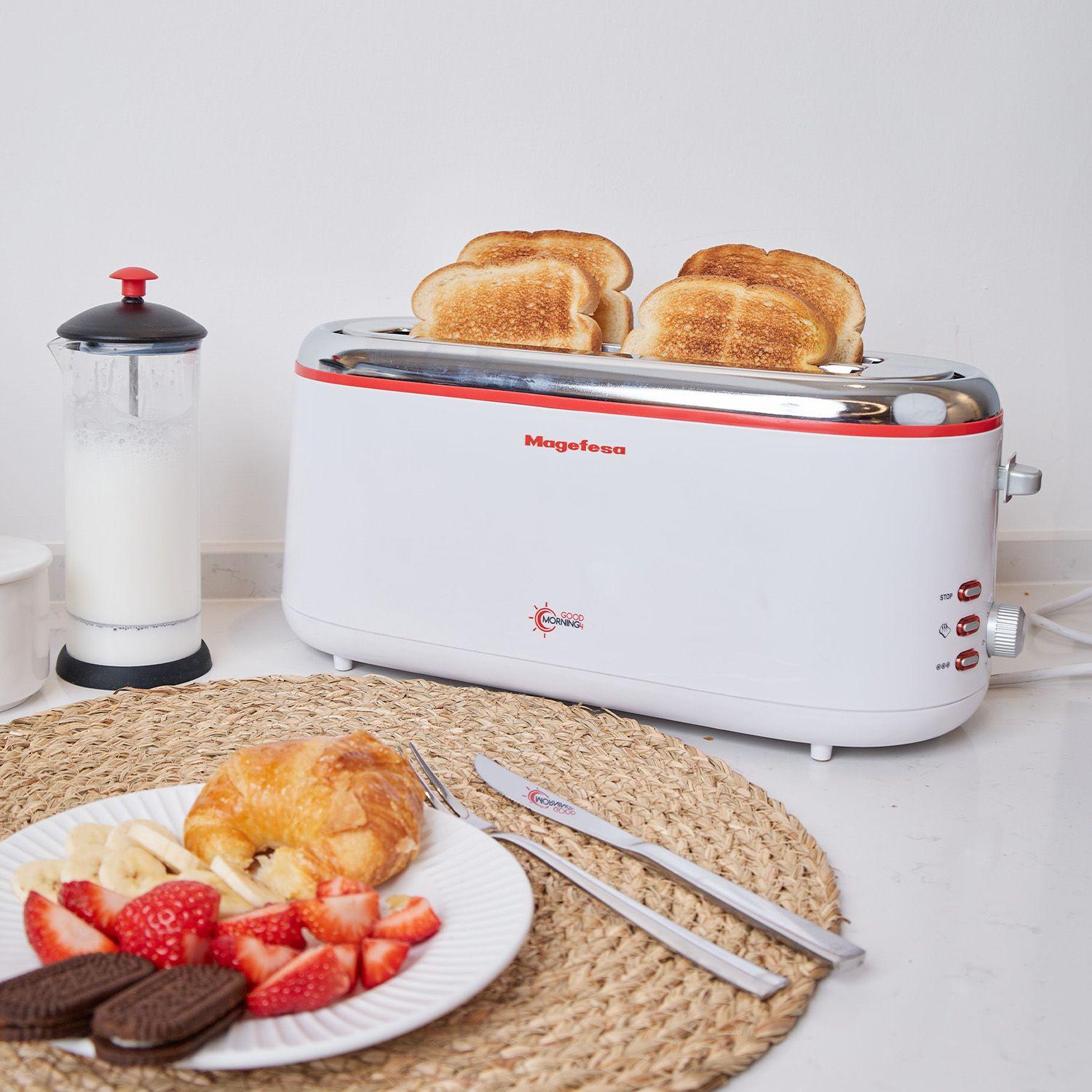 Tostador Magefesa 4 Tostadas Descongela Mgf3355-5