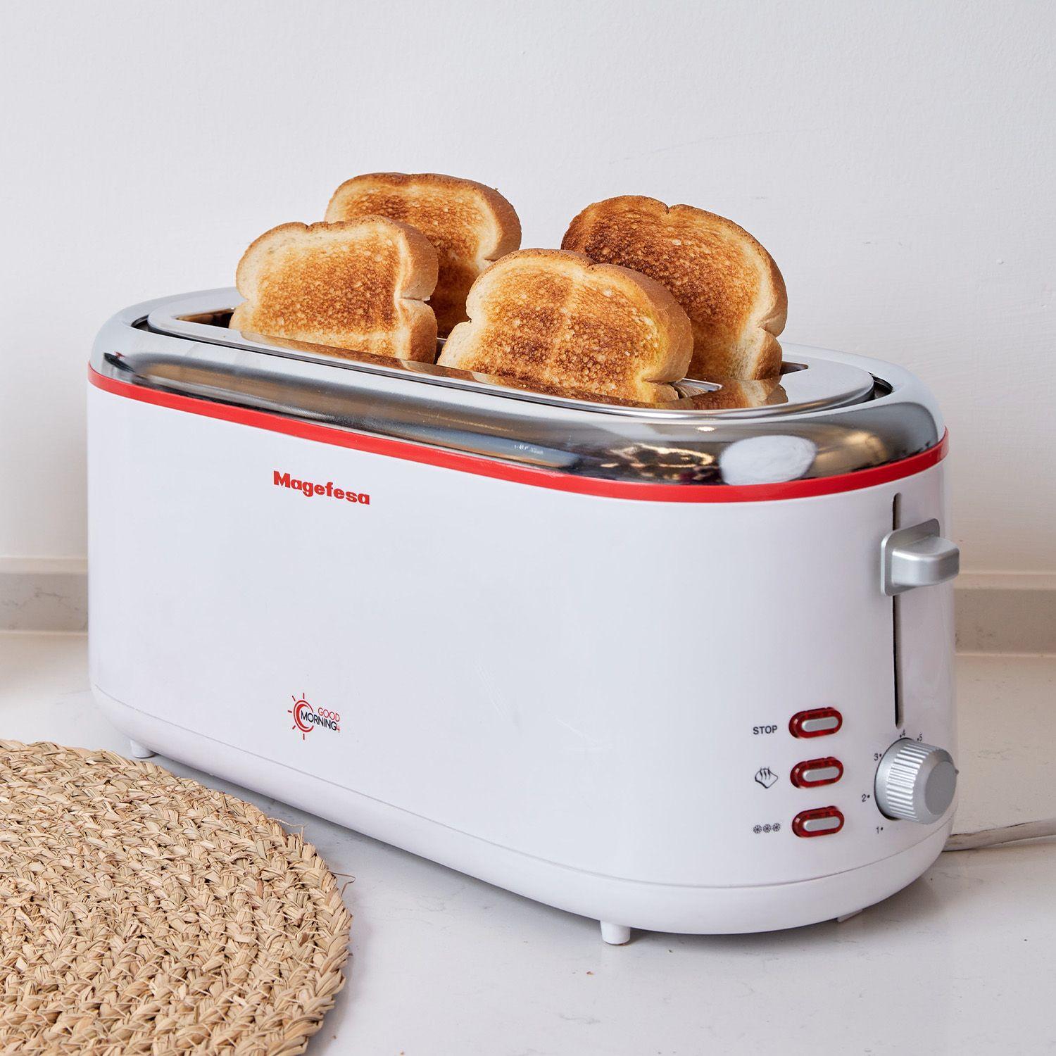 Tostador Magefesa 4 Tostadas Descongela Mgf3355-6