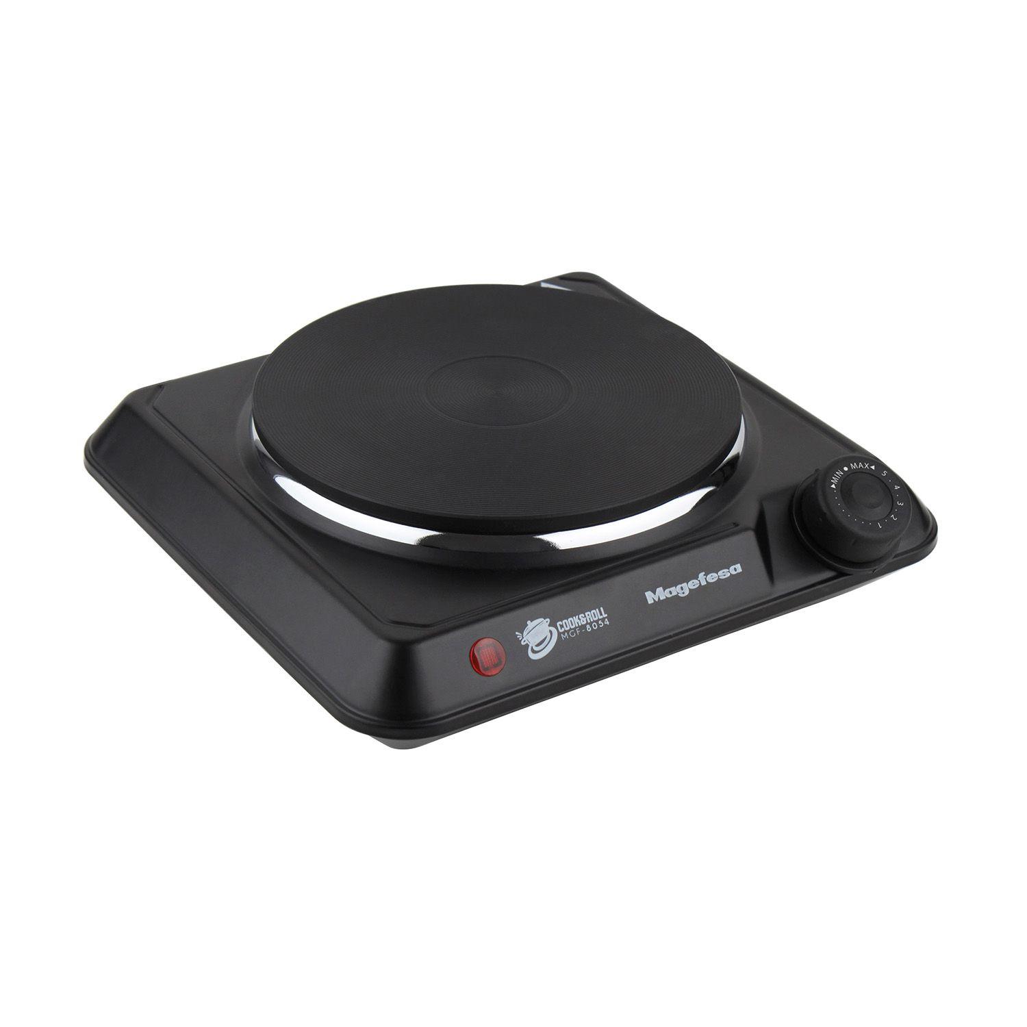 Cocina Electrica Encimera Magefesa 1 Plato 1400W Negra-4