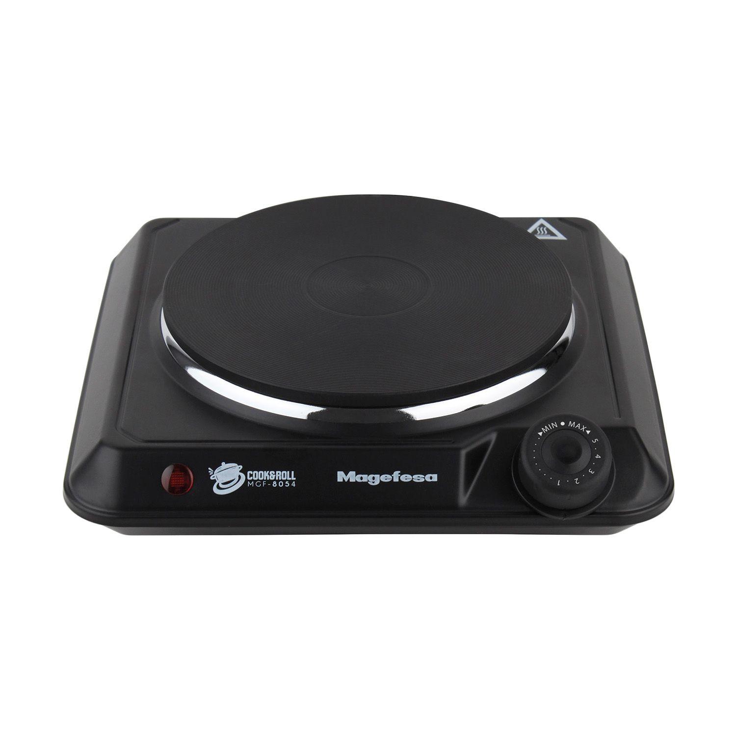 Cocina Electrica Encimera Magefesa 1 Plato 1400W Negra-5