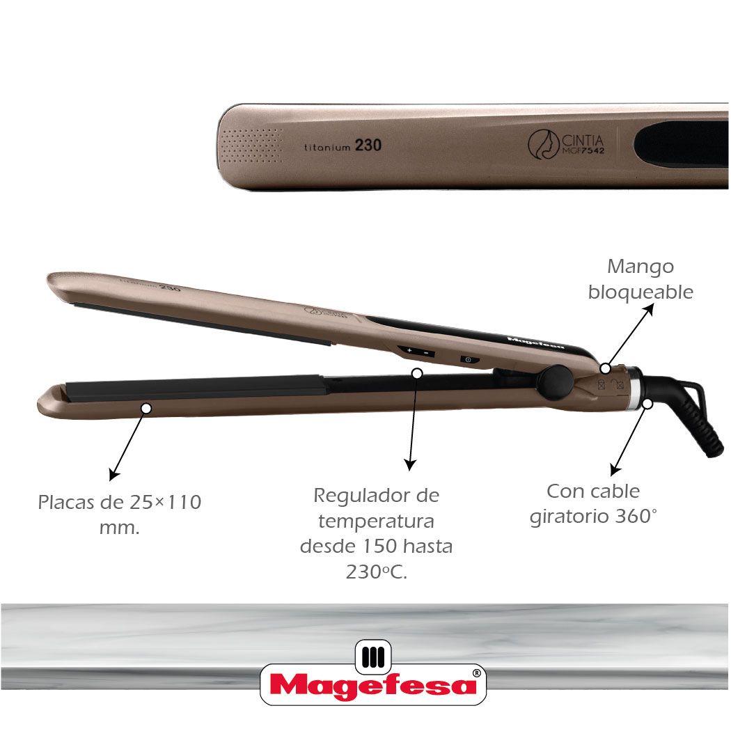 Plancha de Pelo Magefesa Cintia MGF7542-3