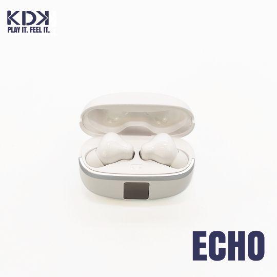 Audifonos Inalámbricos Bluetooth KDK Echo Blanco-3
