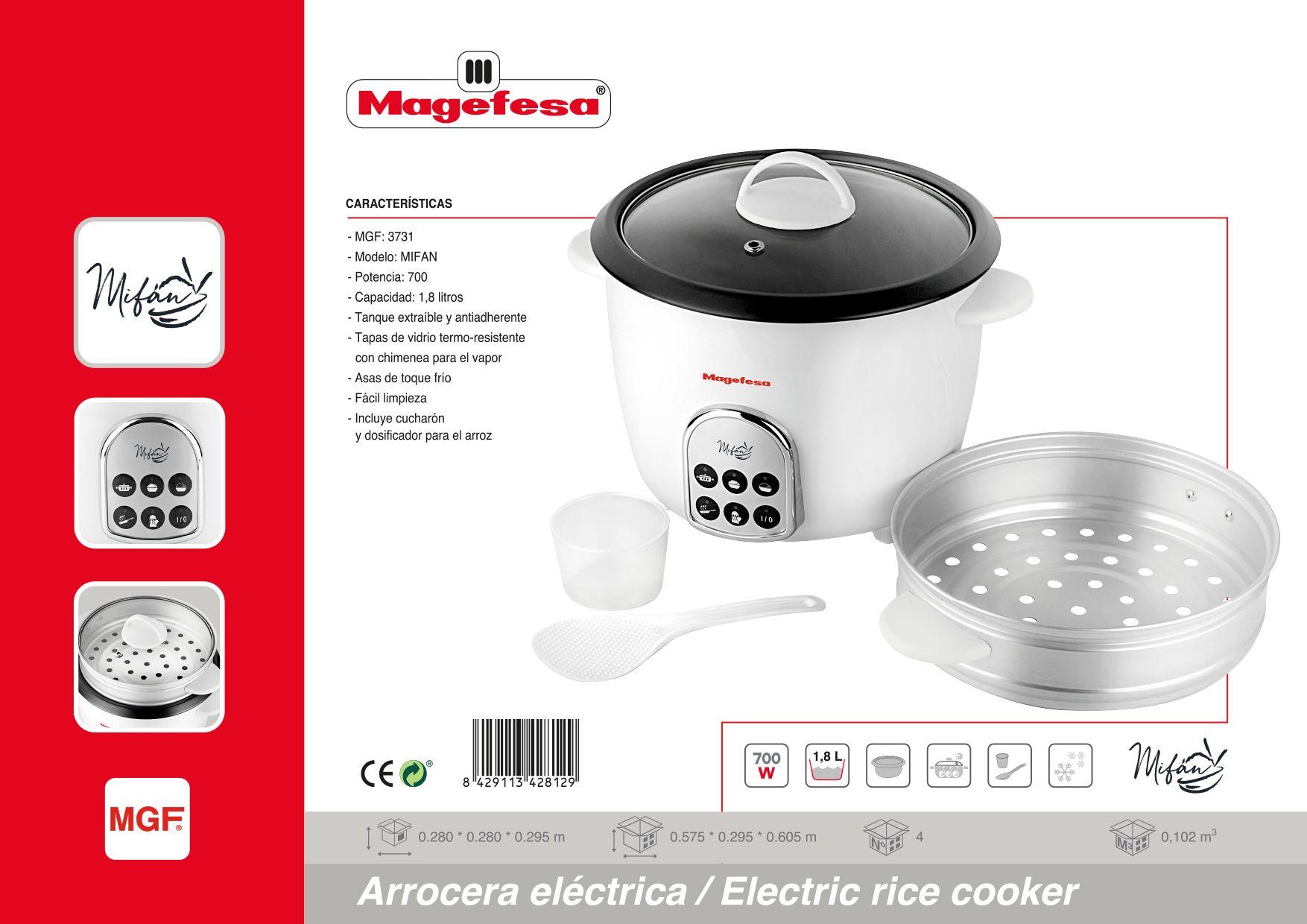 Arrocera Eléctrica Magefesa Mifan Mgf3731-2
