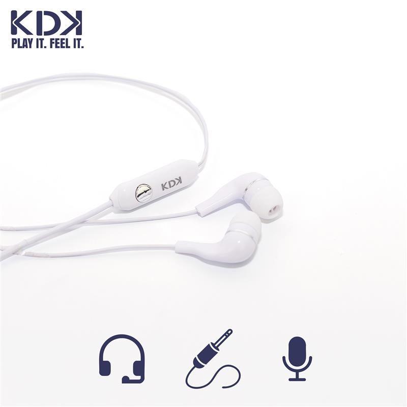 Audifonos Con Cable KDK Line Tipo Jack 3.5mm.-3