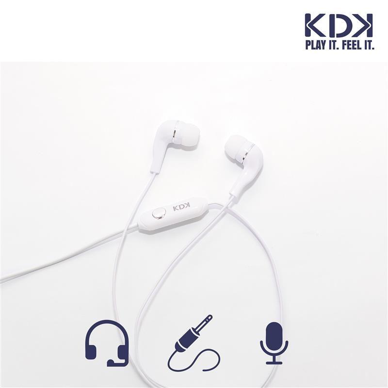 Audifonos Con Cable KDK Line Tipo Jack 3.5mm.-4