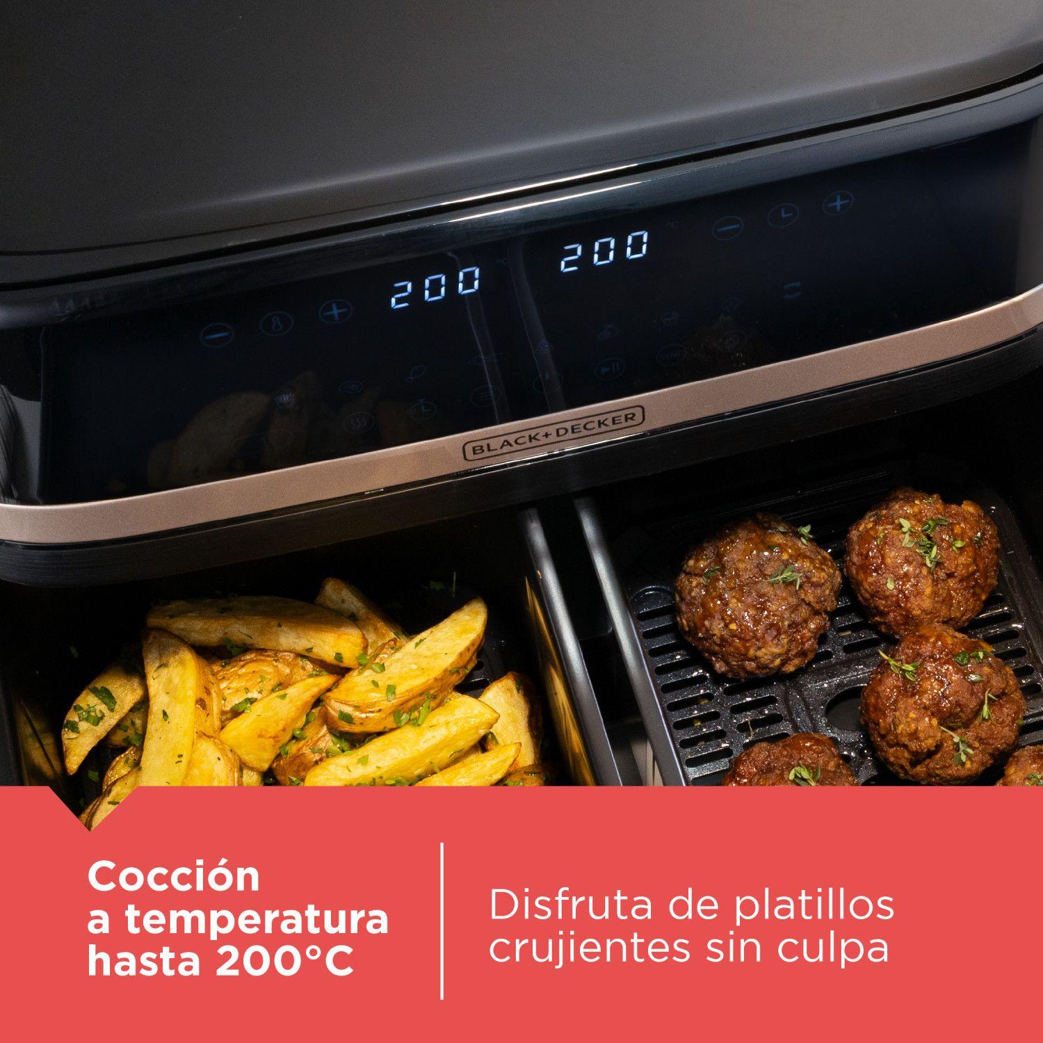 Freidora de Aire Dual Black+Decker Purifry 9 Litros-4
