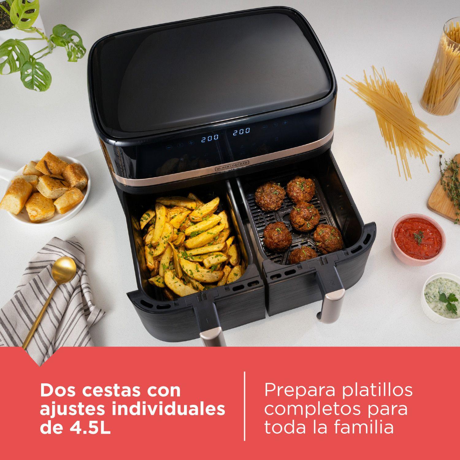 Freidora de Aire Dual Black+Decker Purifry 9 Litros-6