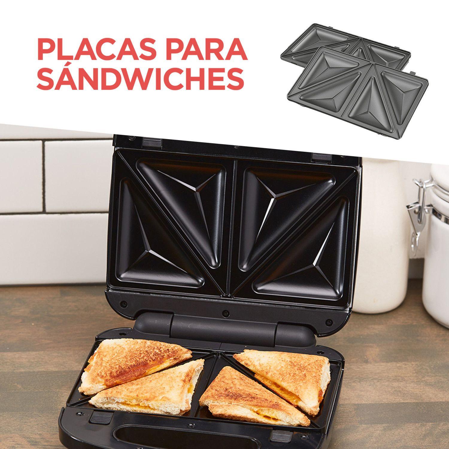 Sandwichera - Parrilla - Waflera Black+Decker 3 En 1-6