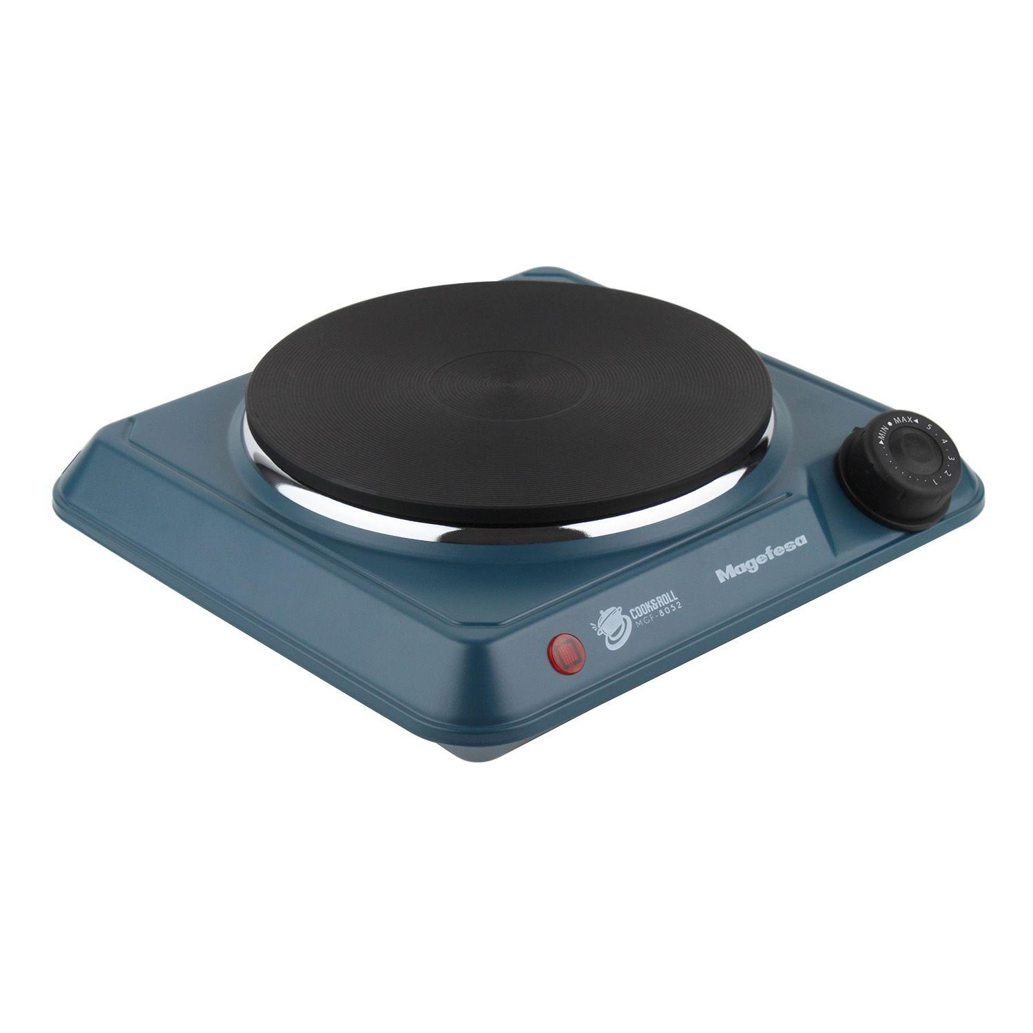 Cocina Electrica Encimera Magefesa 1 Plato 1400W Azul-6