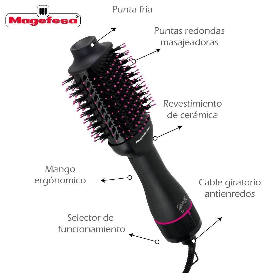 Cepillo Eléctrico Secador Caletea Magefesa MGF7561-2