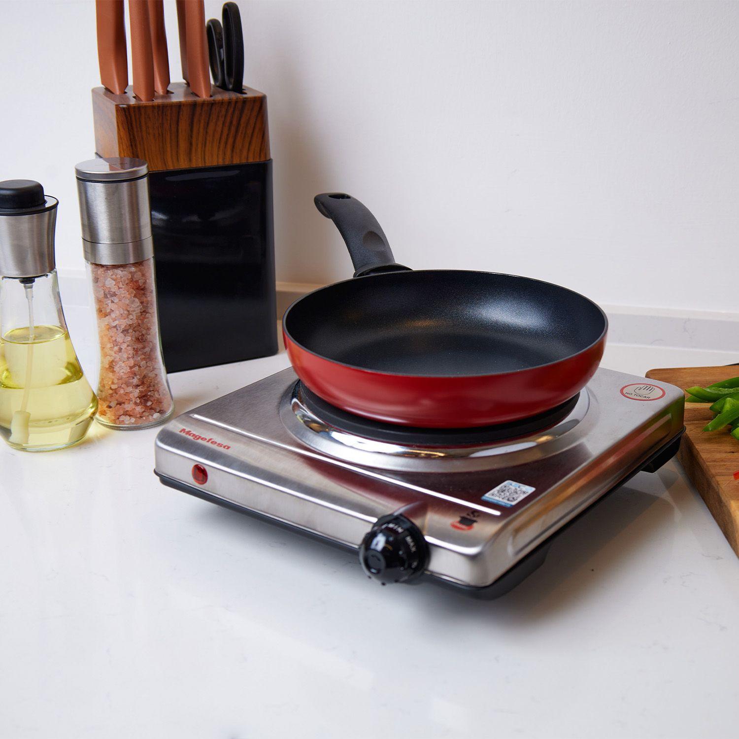 Cocina Electrica Magefesa Dinamic Inox Mgf8013-3