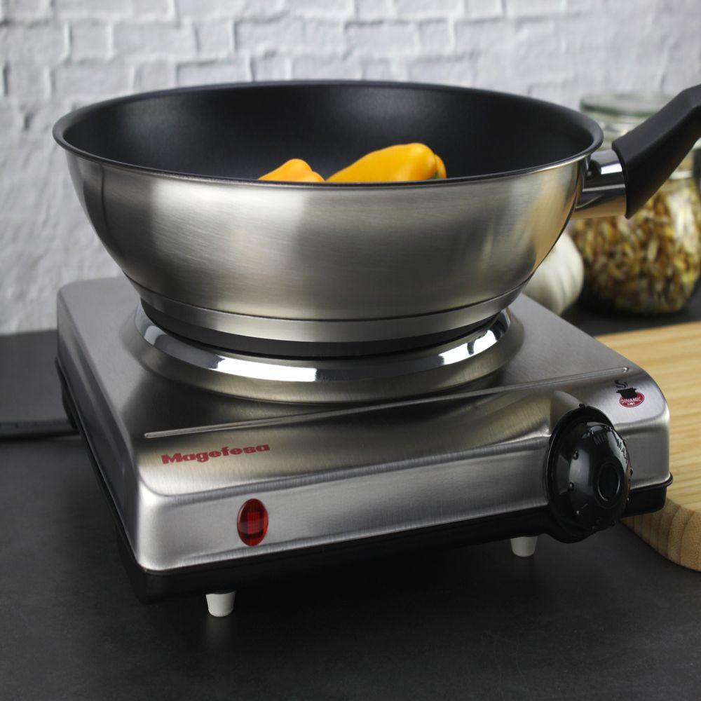 Cocina Electrica Magefesa Dinamic Inox Mgf8013-4