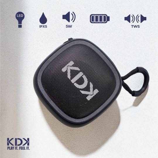 Parlante Mini KDK Bluetooh Negro 5W-2