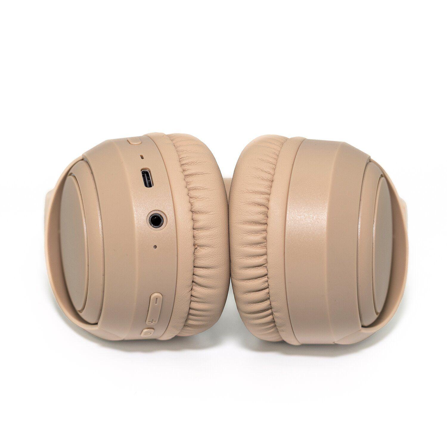 Audifonos Inalámbrico Bluetooth KDK Zen Beige 50hrs-2