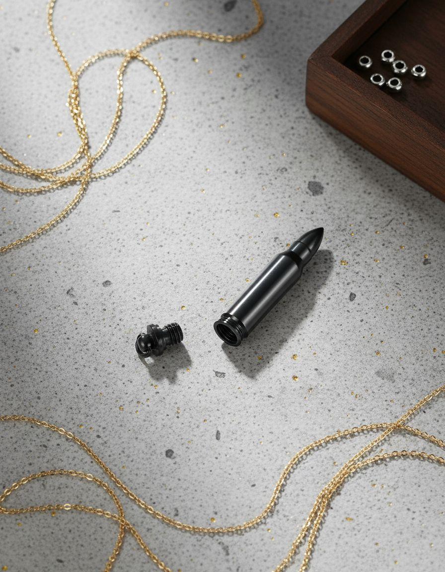 Collar Bala Black Titanio Royal Madriz-3