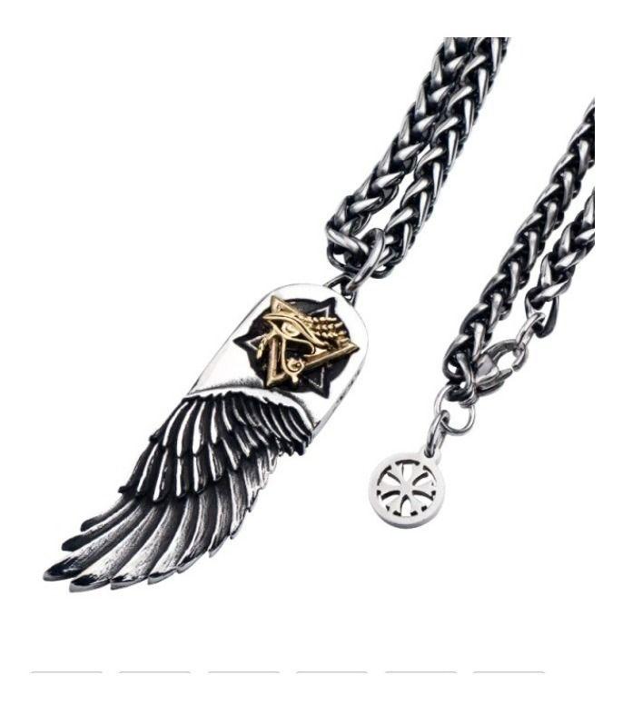 Collar Ojo De Horus Egipcio Hombre Mujer Moda-0
