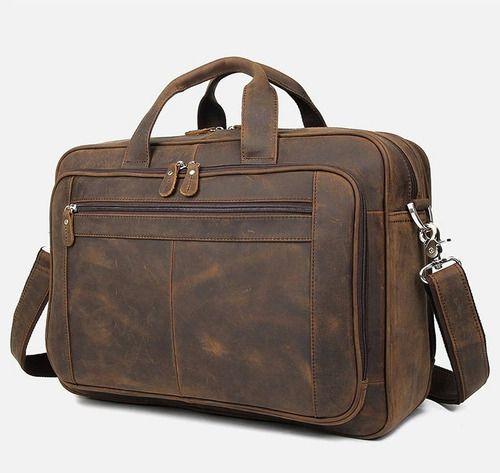 Bolso / Maletín Cuero Genuino 100% Hombre Style Royal-3