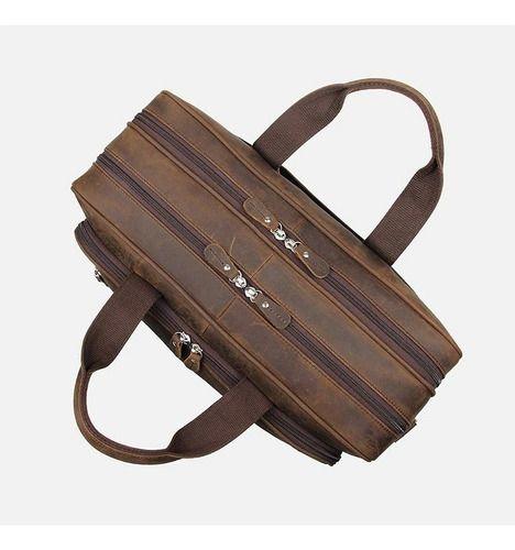 Bolso / Maletín Cuero Genuino 100% Hombre Style Royal-7