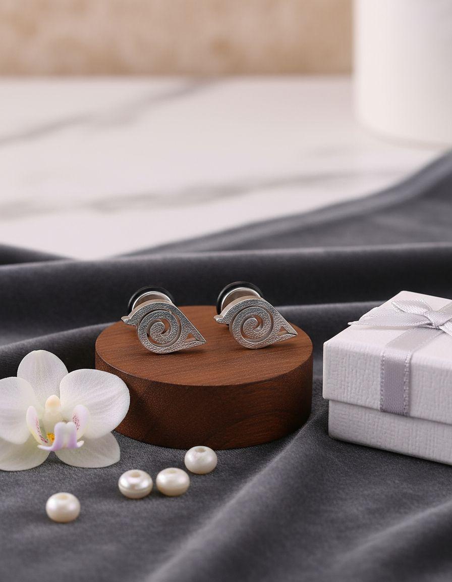 Aros Naruto Aldea De La Hoja Hombre Mujer-8