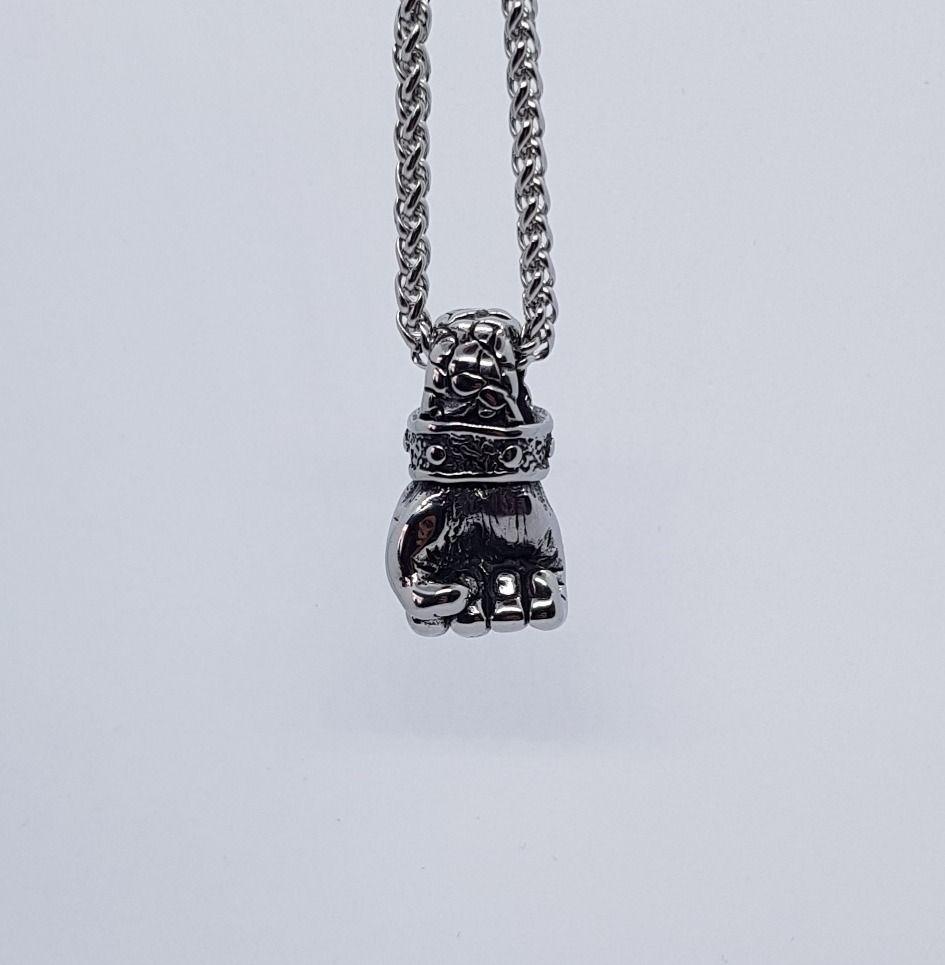 Collar De Puño Titanio Gimnasio Crossfit Esfuerzo-3