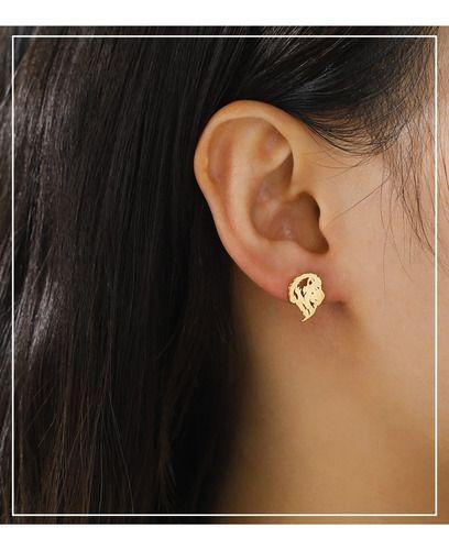 Aros Punk Leon Silver Gold  Ring Hombre Mujer Moda 2025-5