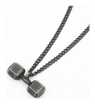 Collar De Caballero Mancuerna Gym Gimnasio Moda 2021 S1-1