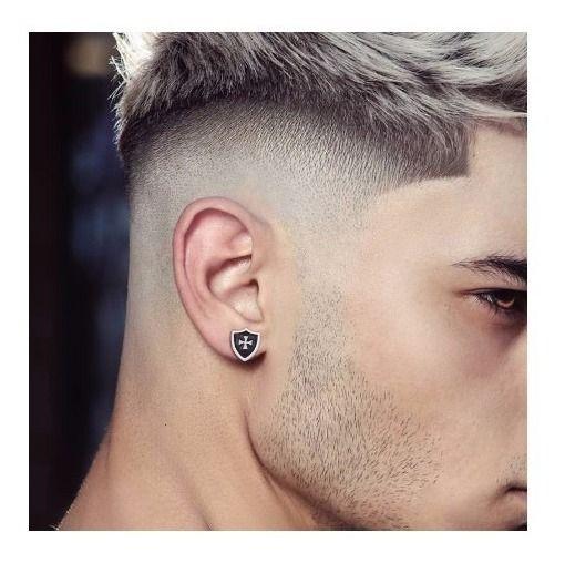 Aros Punk Hombre Mujer Cruz Medieval Red Earing Moda 2021-2