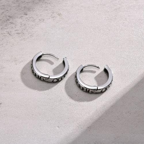 Aros Vikingos Punk Runas Vikingas Hombre Mujer Moda Style-8