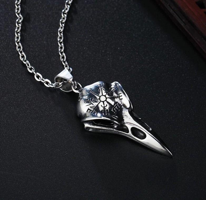 Collar Amuleto Vikingo Vegvisir Hombre Mujer Moda 2022 M1 X-2