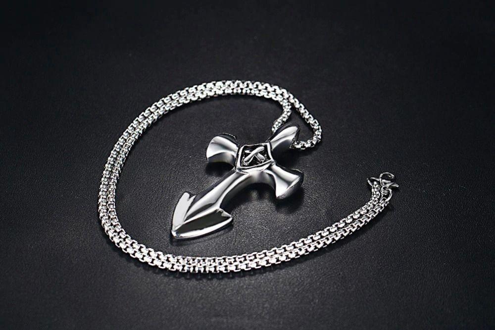 Collar De Cruz Medieval Hombre Caballeros Moda 2020 I-2