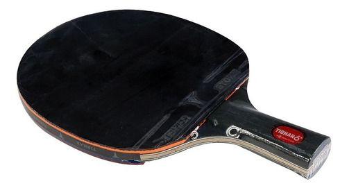Raqueta Thibar 6* Estilo Lapicero Profesional Tenis De Mesa-2