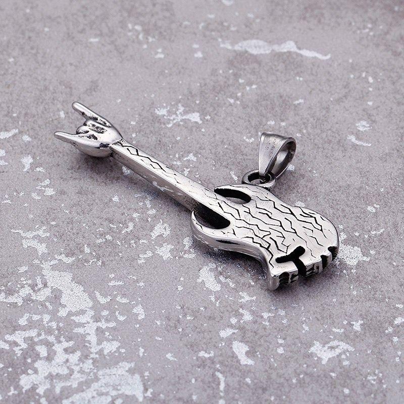 Collar Acero Guitarra Rock Royal Madriz 60 Cm-5