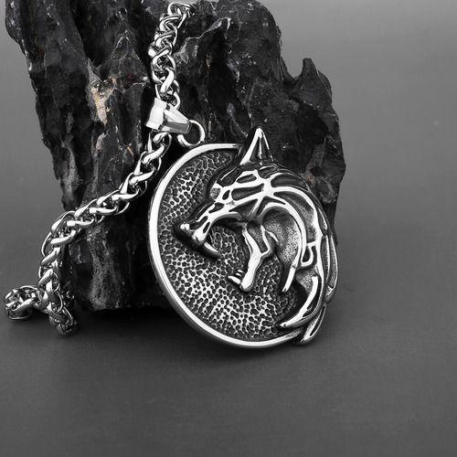 Collar Lobo The Witcher Gerat De Rivia Lobo Salvaje-3
