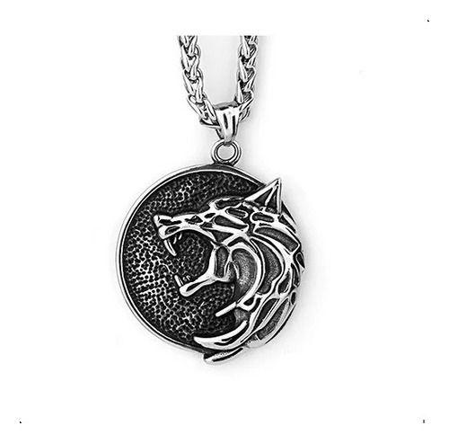 Collar Lobo The Witcher Gerat De Rivia Lobo Salvaje-5
